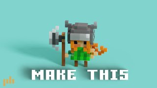 What is Voxel Art | How To Make It | Free Voxel Starter Kit