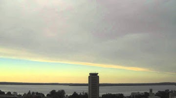 2012 September 13 - Clearing Overcast, Sunset (North view)