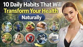 10 Daily Habits That Will Transform Your Health Naturally (Life-Changing Routine!)