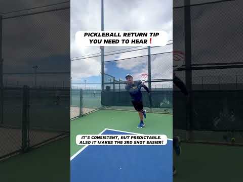 PICKLEBALL RETURN TIP