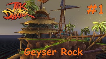 Jak and Daxter The Precursor Legacy 100% Part 1: Intro + Geyser Rock
