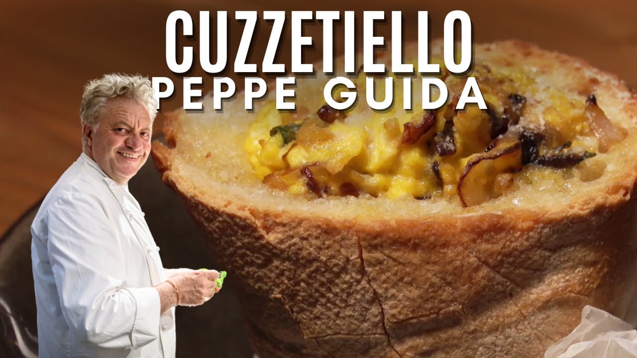 CUZZETIELLO UOVA E CIPOLLE FRITTE - Le ricette di Peppe Guida