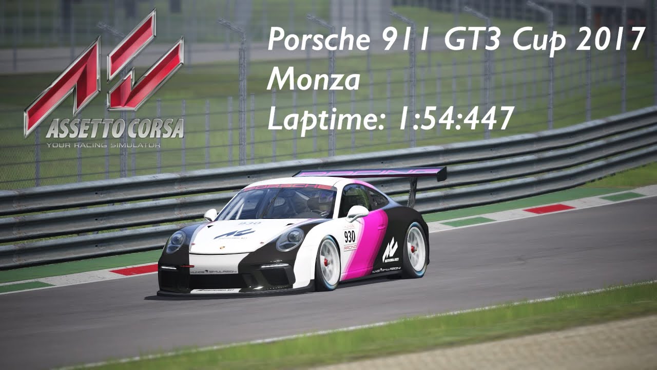 gran turismo sport update 1.40 Assetto Corsa Porsche GT3 Cup Monza PS4