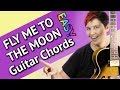 FLY ME TO THE MOON - Jazz GUITAR CHORDS - EASY Comping