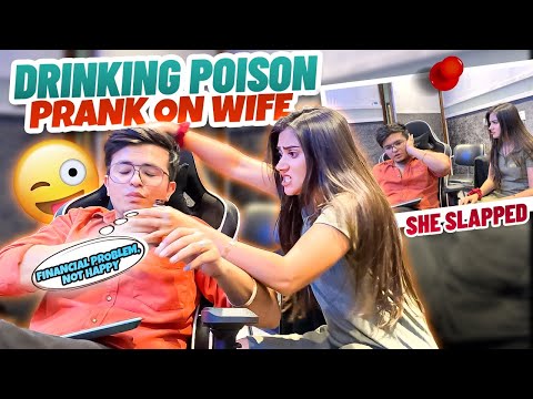 Pranking My Wife with a Fake Poison Drink! @tanshivlogs