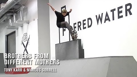Brothers From Different Mothers: Tony Karr and Marcus Sorrell - TransWorld SKATEboarding