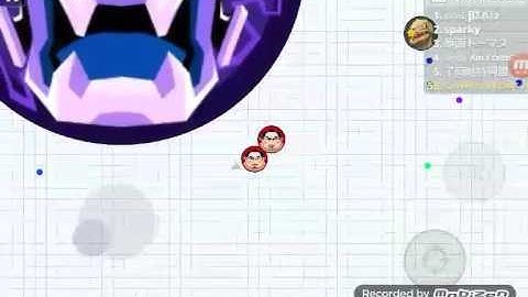 TEAMING WITH RANDOM PEOPLE IN AGAR. IO MOBILE
