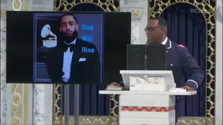 TONY MUHAMMAD on "GOD WILL RISE!" Nipsey Hussle Pa...