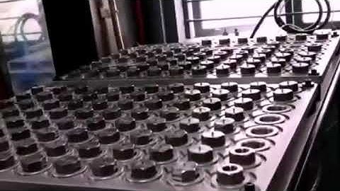 Tray Input and Tray Output Components Tending for 1 CNC