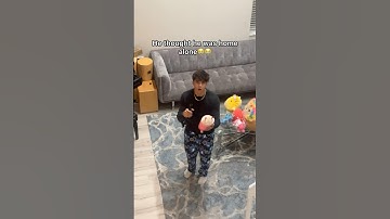 He Thought He Was Home Alone😭😭