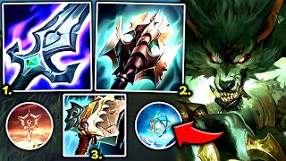 WARWICK TOP IS A LITERAL CHEAT CODE (STRONGER THAN EVER) - S14 Warwick TOP Gameplay Guide
