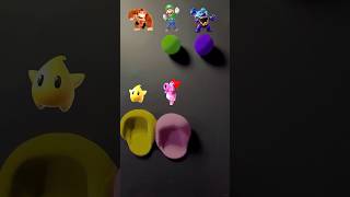 Luigi vs Donkey Kong and Bowser Jr. #thesupermariogalaxymovie #luigi #donkeykong #bowserjr