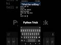 Python project in 12 seconds #beginners #python