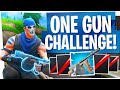 1 Gun Challenge! - HARDEST Challenge in Fortnite