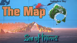 A load of useful (and useless) information about the Sea of Thieves map