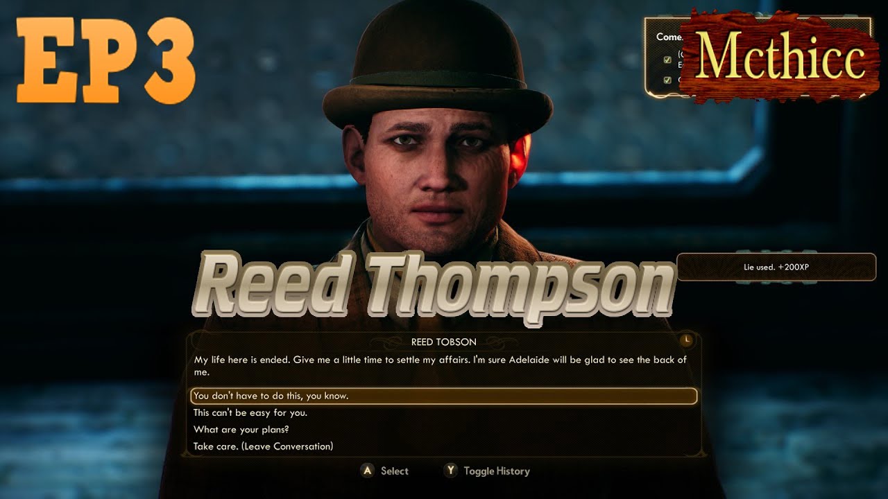 The Outer Worlds EP3 (Betraying Reed Thompson) - YouTube