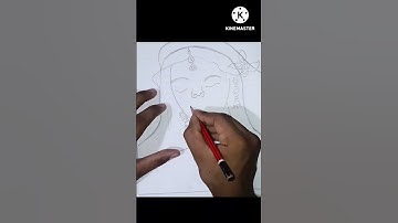 Radha drawing #shortvideo #shortsfeed #youtubeshorts #trending #radhakrishna #radha