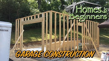 How to Build a Garage - Wall Framing