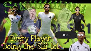 Other Players Doing Cristiano Ronaldo's Goal Celebration *‘Siii’* | Dream League Soccer 2021 | DLS21