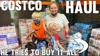 major costco haul owen buys everything he sees