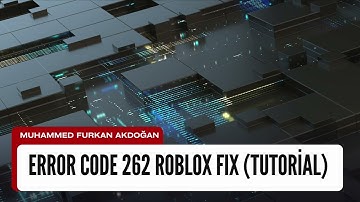 FOUTCODE 262 ROBLOX FIX (Tutorial) | Er was een probleem met het verzenden van gegevens