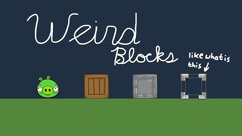 Bad Piggies: Leading Edge 2022.1 - Weird Blocks