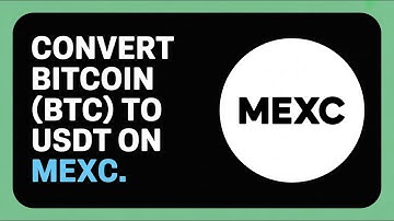 How to Convert Bitcoin (BTC) to USDT on MEXC [Beginner Tutorial 2025] 💱✅