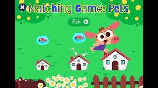 Matching Game: Pets to the home Learn Sorting for Kids |Lingokids  screenshot 4