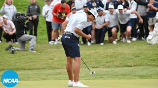 Marathon 21hole match decides NCAA golf semi | Final 4 holes