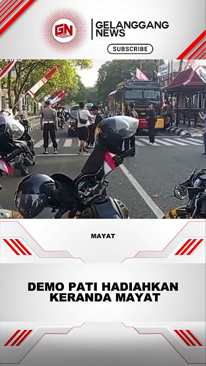 DEMO PATI HADIAHKAN KERANDA MAYAT