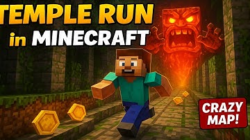 I Played Temple Run in Minecraft... and it was INSANE! 🔥🏃