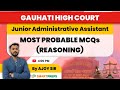 MOST PROBABLE MCQs for JAA (REASONING) BY AJOY SIR