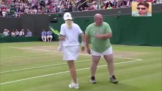 Wimbledon Tennis Tournament Funny video 2018