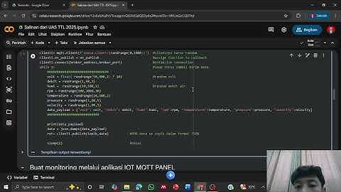 Tutorial Pemanfaatan IOT untuk Pertanian Menggunakan Monitoring MQTT di Handphone