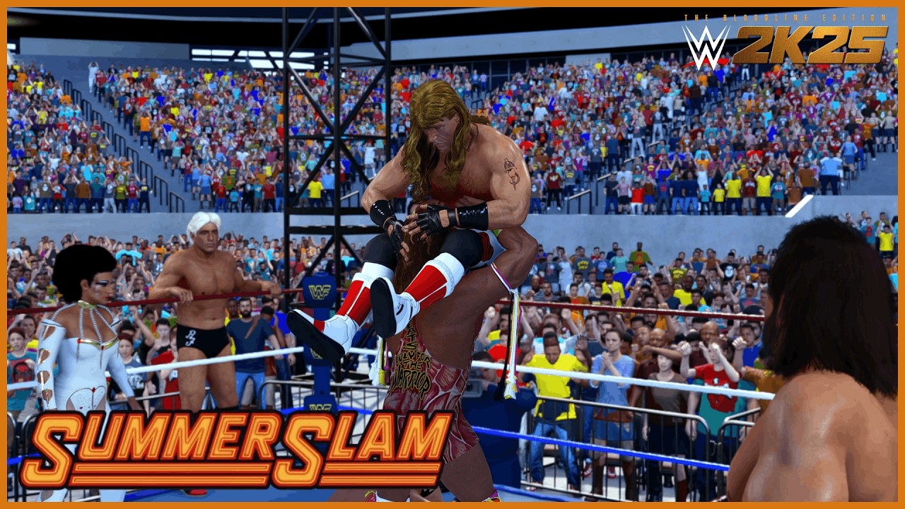 WWE 2K25 / Summer Slam / Команда Флэр против Команды Сэвидж