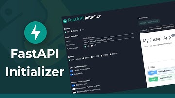 🚀 FastAPI Initializer:  Crea APIs con #FastAPI desde la Web de forma interactiva.