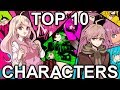 MY (REVISED) TOP 10 DANGANRONPA CHARACTERS