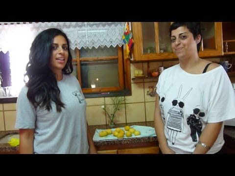 a Typical Palestinian Lunch