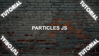 How To Use Particles Js Library Into Your Web Projects | Learn with Mr Web Dev