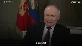 Tucker Carlson entrevista o presidente da Rússia, Vladimir Putin. (Legendado Português)