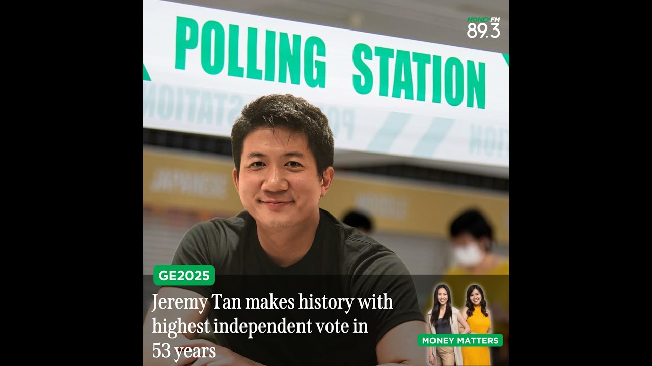 GE2025: Jeremy Tan looks back on his political campaign, shares his plans for his future