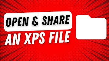 How to Open and Share XPS File (2025)