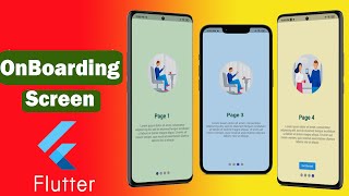 OnBoarding Screen UI | Flutter SpeedCode | Tutorial | 2023