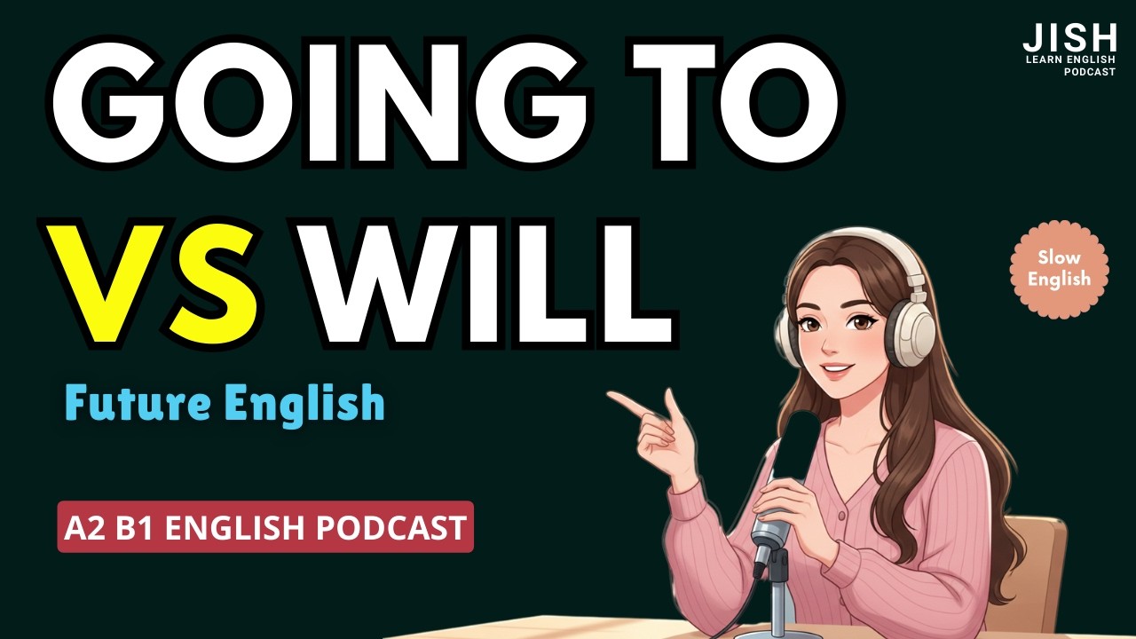 Learn Everyday English Conversation | Will vs Going To Future Tense Made Easy