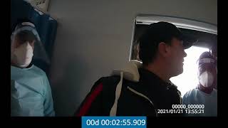 PUBLIC INTEREST PUBLIC PROSECUTION Security guard BWV Part 1 21 January 2021 East Surrey Hospital