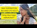 May expiration ba ang CFO Certificate?