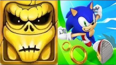 Zombie Run HD vs Sonic Dash