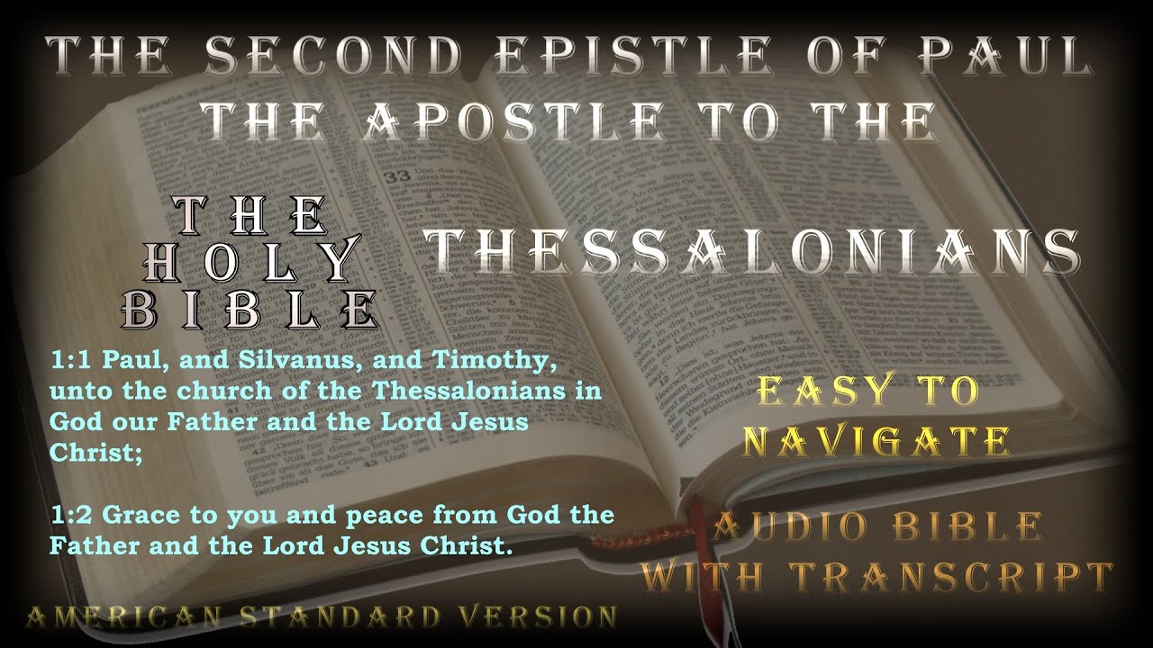 The Second Epistle of Paul the Apostle to the Thessalonians - Holy ...
