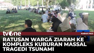 Download lagu Mengenang 21 Tahun gempa dan Tsunami di Aceh, Warga Berziarah ke Makam Massal | Kabar Pagi