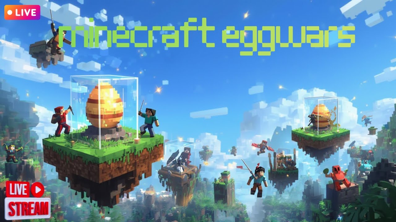 JUGAMOS a MINECRAFT EGGWARS (Pro) - YouTube